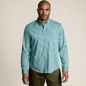 Lands' End Men's Long Sleeve Tailored Fit Travel Kit Shirt - 1 of 4