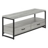 PAGED TV Stand for 60 Inch TV with Metal Handles,Modern TV Console Table with 2 Drawers and Open Shelves for Living Room - 2 of 4