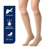 Jobst Ultra Sheer Knee High Stockings Compression 15-20 Petite Natural - 3 of 4