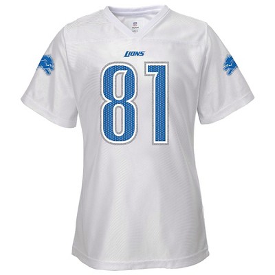 detroit lions white jersey