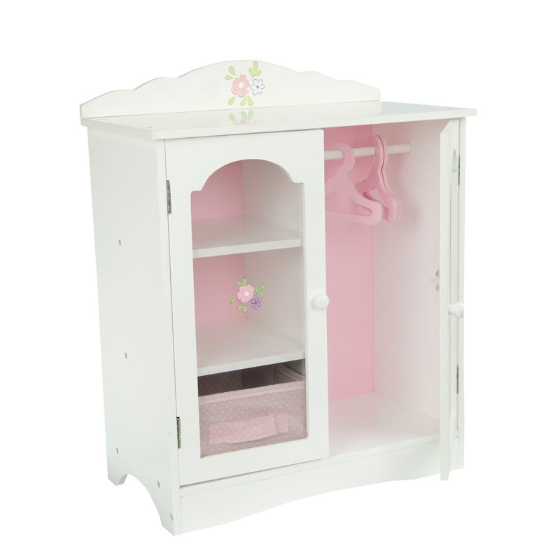 Olivia's Little World - Little Princess 18" Doll Furniture - Fancy Closet with 3 Hangers, 6 of 12