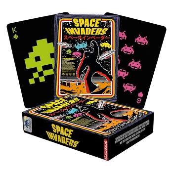 Aquarius Puzzles Space Invaders Playing Cards