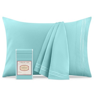 Mellanni Brushed Microfiber Pillowcase Set of 2