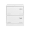 Gulches 3-Drawer Locking Lateral File Cabinet - White Metal, Lockable Storage for Legal/Letter/A4/F4, Home Office Use - 2 of 3
