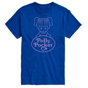 Men's - Polly Pocket - Logo And Doll Short Sleeve Graphic T-Shirt - 1 of 4