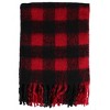 David & Young Women's Thick Buffalo Plaid Winter Scarf - 2 of 2
