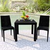 LeisureMod Mace Modern Plastic Dining Side Chair for Indoor and Outdoor, Set of 2 - image 2 of 4