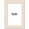 PosterPalooza | 7x11 Wide Barnwood Picture Frame, UV Acrylic, 6 Finishes - Grey, Brown, White, and Black - 2 of 4