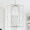 Capital Lighting Oran 6 - Light Chandelier in  Antique Silver - 4 of 4
