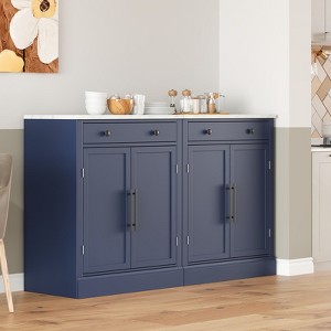 Bella Depot Modern Freestanding Kitchen Pantry Cabinet - 1 of 4