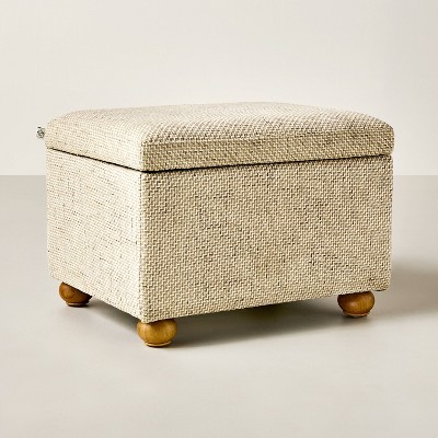 Upholstered Storage Ottoman - Hearth & Hand™ with Magnolia