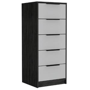 NicBex 5 Drawer Dresser for Bedroom,Modern Style Drawers with Black Handle,Dressers for Kids Room,Living Room,Entry and Hallway - 1 of 4