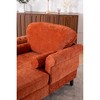 43.3" Chenille Oversized Chaise Lounge Chair with Wide Seat - 3 of 4