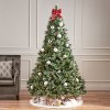 NicBex 7ft Prelit Artificial Christmas Tree with 1233 Branch Tips, 900 Multicolor Lights and 75 Pinecones for Indoor - 3 of 4