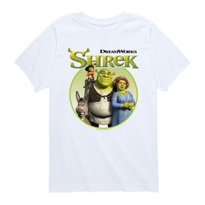 Boys' - Shrek - Group Short Sleeve Graphic T-Shirt - 1 of 4