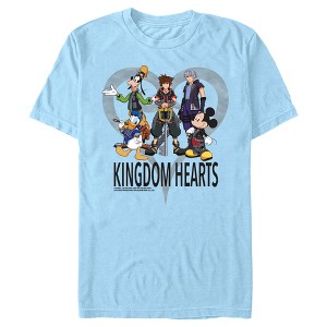 Men's Kingdom Hearts 3 Box Art T-Shirt - 1 of 4