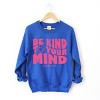 Simply Sage Market S.W.Smiley Be Kind To Your Mind Outline Sweatshirt - 2 of 4
