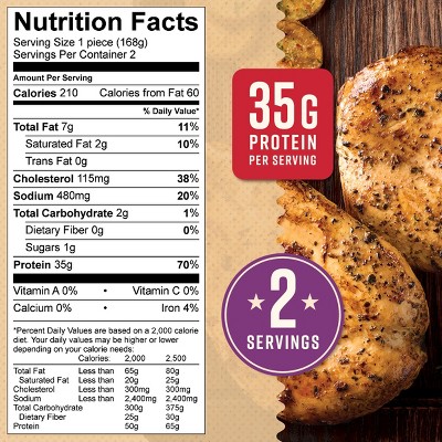 Tyson Garlic and Herb Chicken Breast Filet - 12oz