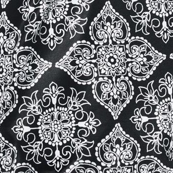 black geo foulard