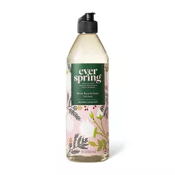 White Rose & Cedar Liquid Dish Cleaner - 18 fl oz - Everspring™
