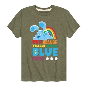 Boys' - Blue's Clues & You! - Colors Of The Rainbow Short Sleeve Graphic T-Shirt - 1 of 4