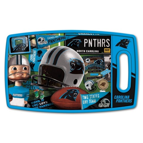 Nfl Carolina Panthers Retro Series Cutting Board : Target