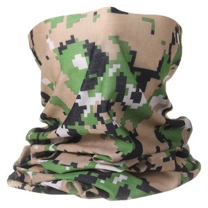 Unique Bargains Breathable Elastic Cycling Fishing Sport Neck Gaiter Face Mask - 1 of 4