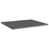 vidaXL Bookshelf Boards 8 pcs High Gloss Gray 23.6"x19.7"x0.6" Engineered Wood - 2 of 4