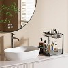 VUSIGN Under Kitchen Sink Organizer 2 Tier, Pull Out Under Sink Organizers and Storage, Bathroom Cabinet Kitchen Storage Shelf - 4 of 4