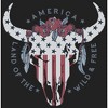 Juniors Womens Lost Gods Fourth of July Wild & Free Skull Festival Muscle Tee - 2 of 4