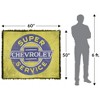 Chevrolet Chevy Super Service Blanket 50"x60" Woven Tapestry - 2 of 4