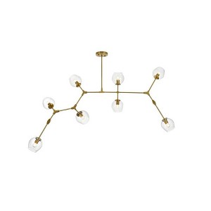 Elegant Lighting Cavoli 8 - Light Chandelier in  Brass - 1 of 4