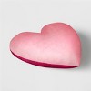 Reversible Velvet Heart Throw Pillow - Opalhouse™ - 3 of 4