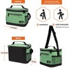 OPUX Insulated Lunch Box Men Women, Leakproof Soft Cooler Bag Work School Beach, Pail Tote Adult Kids Boys Girls - 3 of 4