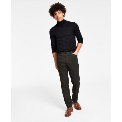 Tommy Hilfiger Mens Solid Modern Fit Stretch Casual Chino Pants