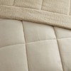 Dante 3-Piece Fleece Faux Shearling Comforter Set by Sweet Home Collection® - image 2 of 4