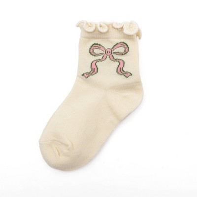 Kid Socks Bow Ruffles - Bullseye's Playground™