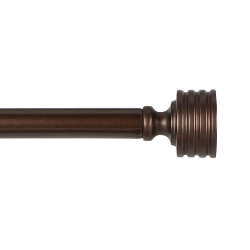 Exclusive Home Lucero 1" Curtain Rod and Finial Set, 2 of 4