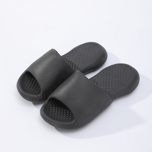 Roxoni Men's Solid Slipon Sports Casual Comfort Soft Breathable Slippers - 1 of 4