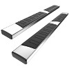 Whizmax Running Boards 6 Inches Compatible with 2015-2023 Ford F-150, 2017-2022 Ford F-250 F-350 Black Aluminum Alloy - 2 of 4