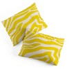 Deny Designs Angela Minca Abstract Lines Yellow Queen/Full Comforter and Sham Set (2-3pc Set) - 4 of 4