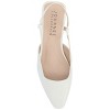 Journee Collection Womens Paislee Sling Back Block Heel Square Toe Flats - 4 of 4