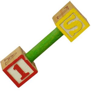 A&E Cage Company Happy Beaks Pumping Letters Foot Bird Interactive Toy - 1 of 1