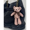 Wrapables Plush Teddy Bear Keychain Bag Charm, Stuffed Animal Doll Accessories (Set of 2) - 3 of 3