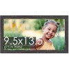 PosterPalooza | Photo Size Shabby Chic Black Picture Frame - UV Acrylic, Foam Board Backing, Hanging Hardware - 2 of 4