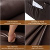 Elderly-Friendly PU Leather Electric Power Lift Recliner - Heat & Massage Functions, Remote Control + Side Pocket, for Living Room & Bedroom - 4 of 4