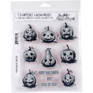 Tim Holtz Cling Stamps 7"X8.5" - 1 of 3