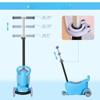 VisioGear Baby Walkers, Sliding Walker with Adjustable Handlebar, Baby Walkers for Boys and Girls, Blue, 22"*9.5"*30" - 3 of 4