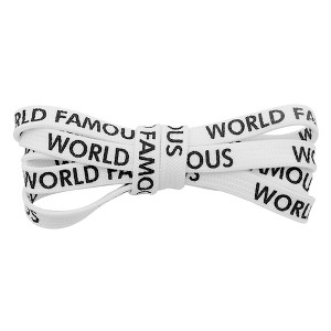 INSPIRE CHIC Polyester Fashion Shoelaces 60/80/100/120/140/160/180 cm 2 Pairs - 1 of 4