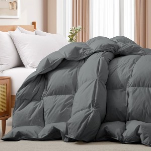 Peace Nest All Season White Goose Down Comforter - 1 of 4